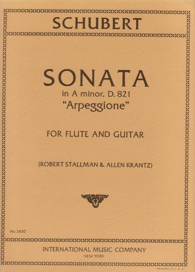 Schubert, F :: Sonata in A minor, D. 821 'Arpeggione'