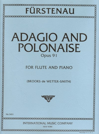 Furstenau, A :: Adagio & Polonaise op. 91