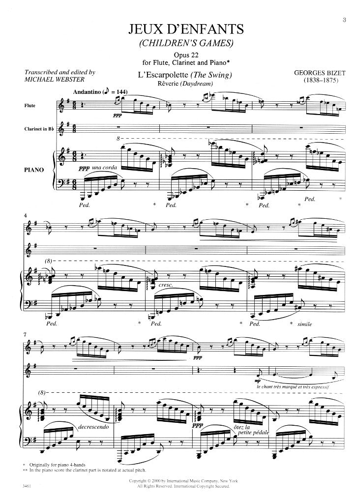 Bizet, G :: Jeux d'Enfants [Children's Games]