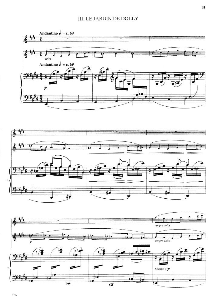 Faure, G :: Dolly op. 56