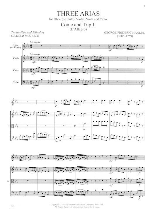 Handel, GF :: Three Arias
