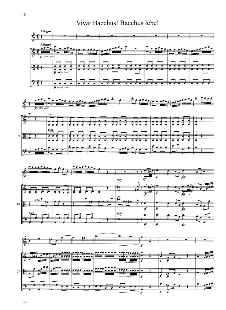 Mozart, WA :: Three Arias
