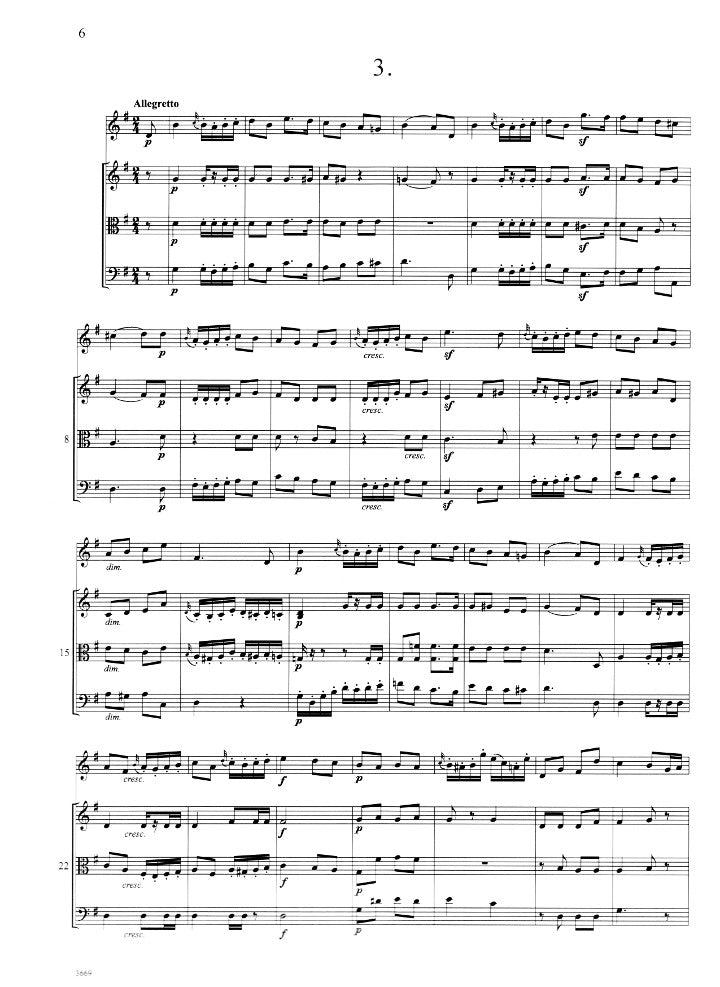Mendelssohn, F :: Six Christmas Pieces Op. 72