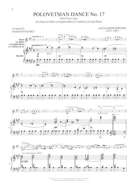 Borodin, A :: Polovetsian Dance No. 17