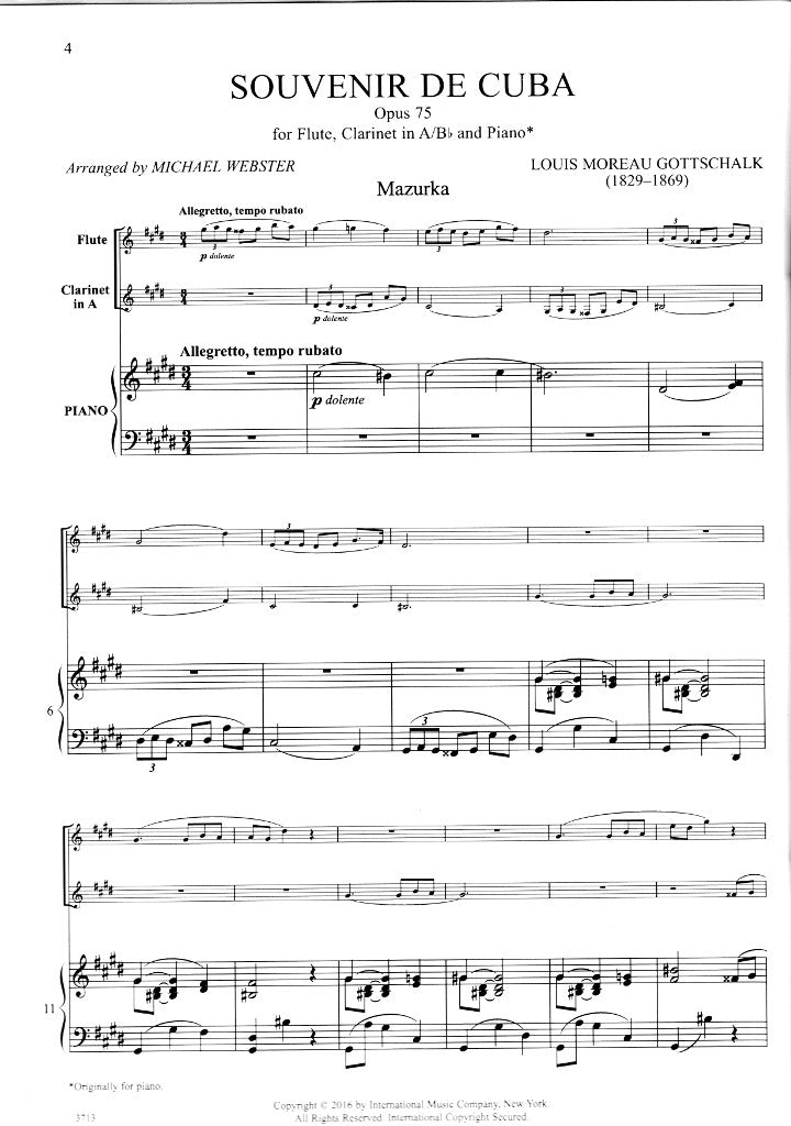Gottschalk, LM :: Two Pieces Volume II