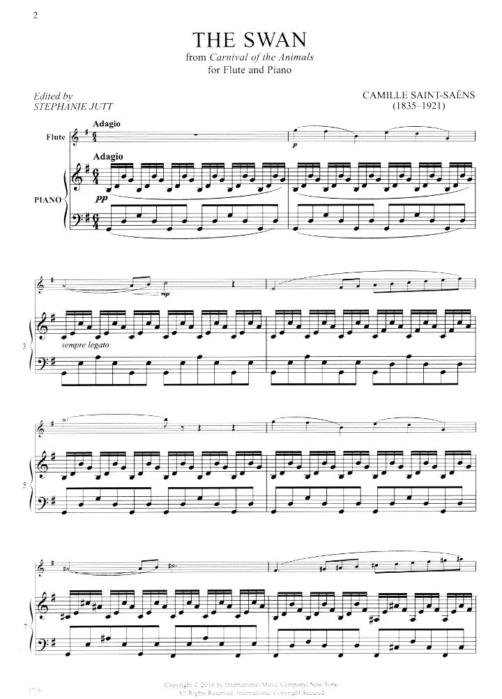 Saint-Saens, C :: The Swan from Carnival of the Animals