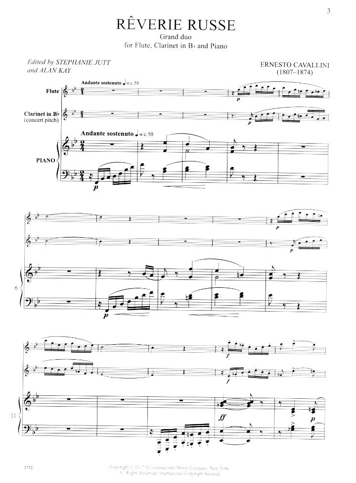 Cavallini, E :: Reverie Russe
