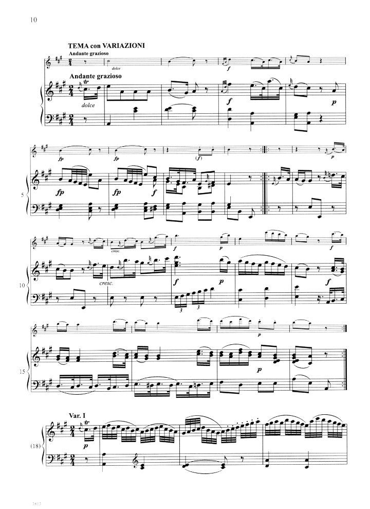 Mozart, WA :: Sonata No. 22 in A Major, K.305/293d