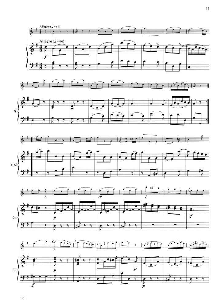 Mozart, WA :: Sonata No. 18 in G Major, K. 301/293a