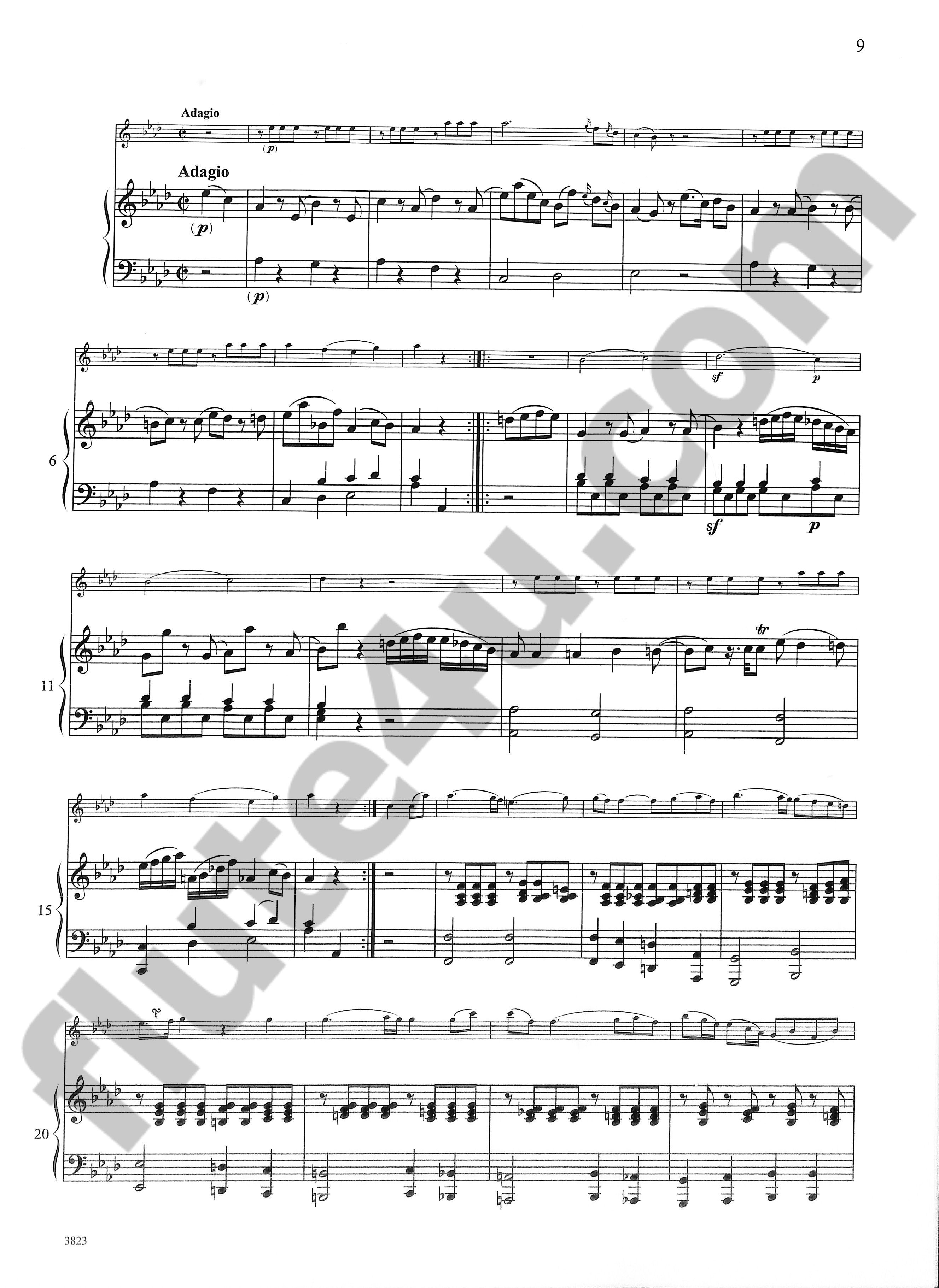 Mozart, WA :: Sonata No. 33 in E flat major, K. 481