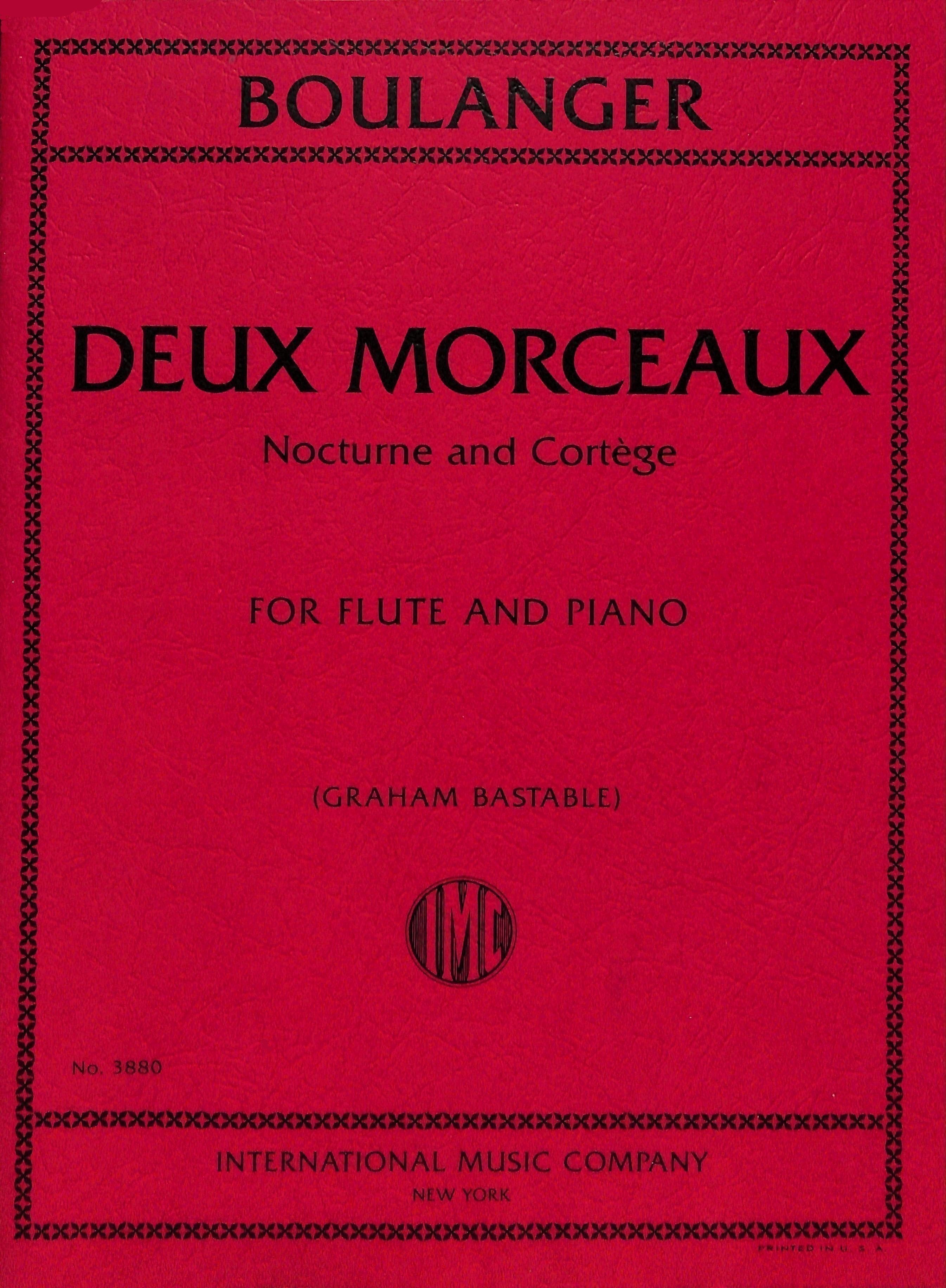 Boulanger, L :: Deux Morceaux: Nocturne and Cortege
