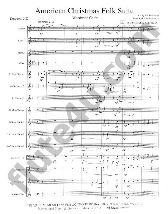 Trojahn, M :: American Christmas Folk Suite