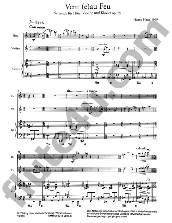 Haag, H :: Vent (e)au feu