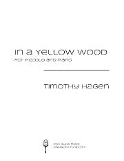 Hagen, T :: In a Yellow Wood