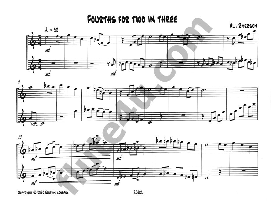 Ryerson, A :: 4 Jazz Duets