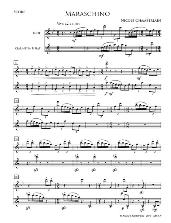 Chamberlain, N :: Maraschino