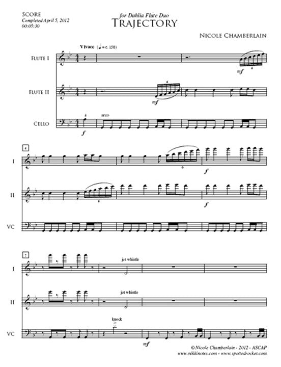 Chamberlain, N :: Trajectory