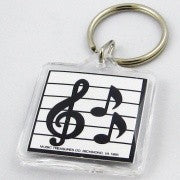 Keychain - Music Notes