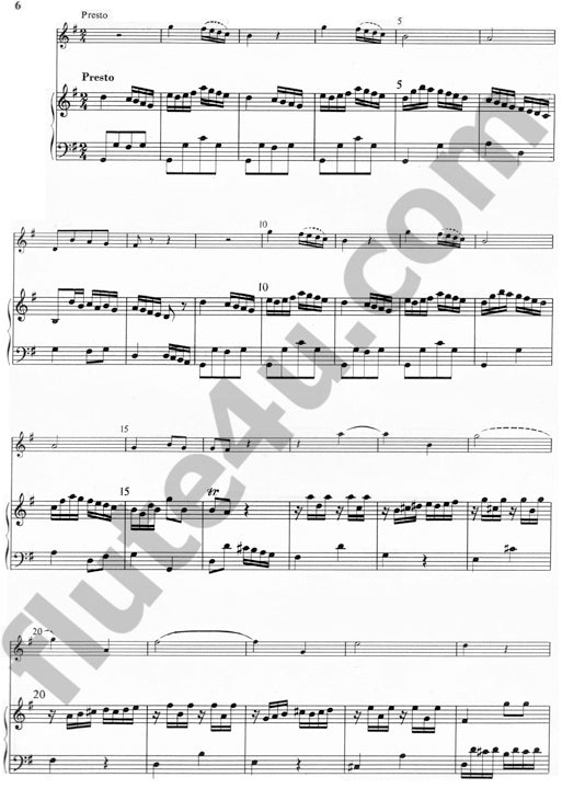 Abel, C :: Sonata in G Major