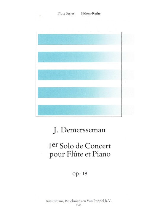 Demersseman, J :: Demersseman 1er Solo de Concert Op. 19