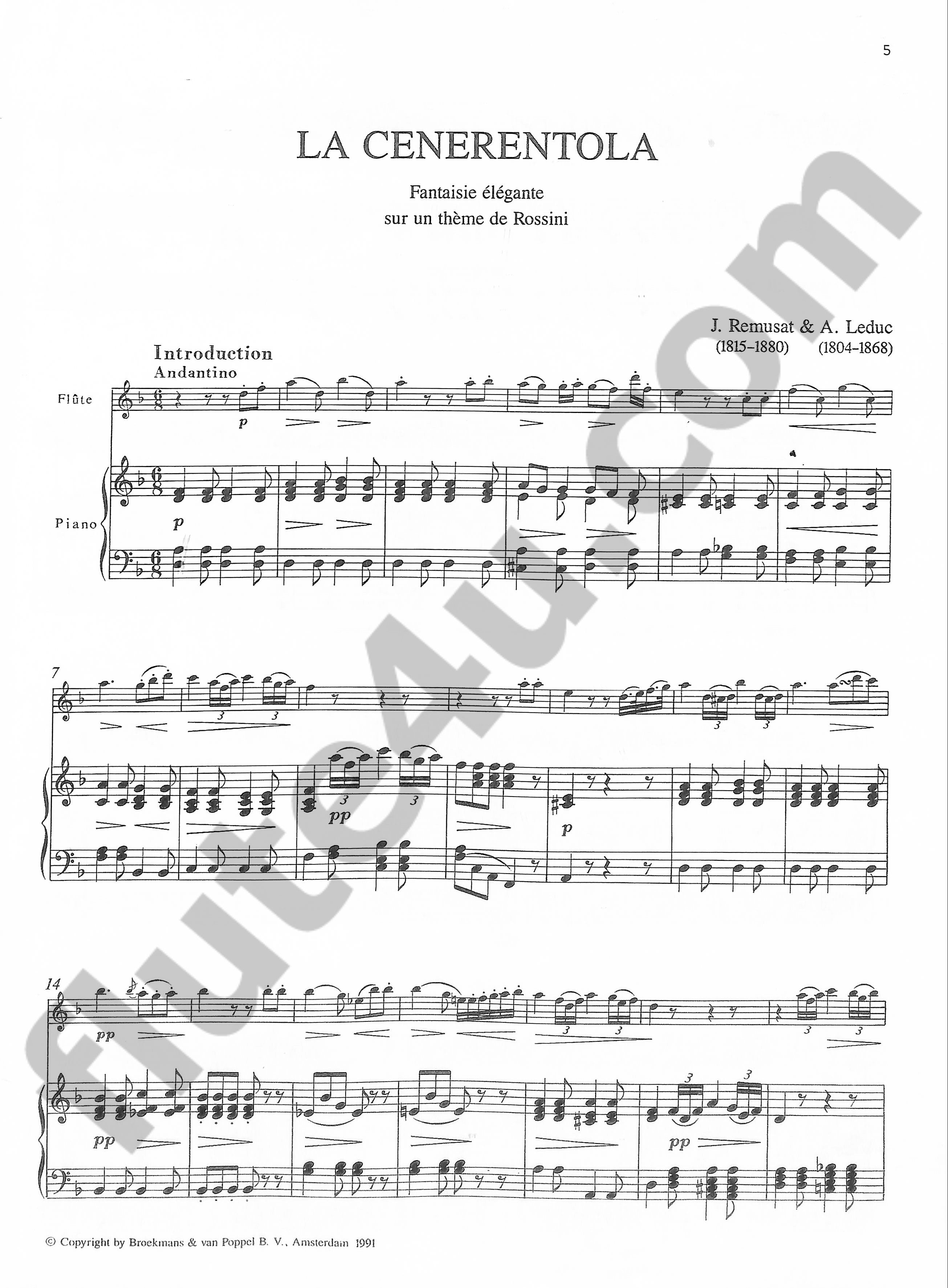Remusat, T; Leduc, A :: La Cenerentola