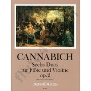 Cannabich, C :: Sechs Duos op. 2 [Six Duos op. 2]