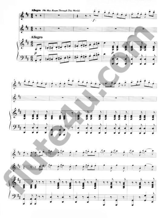 Tulou, J-L :: Souvenir Anglaise op. 50