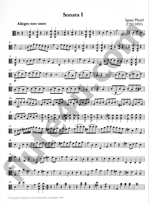 Pleyel, I :: Trois Sonates op. 45 [Three Sonatas op. 45]
