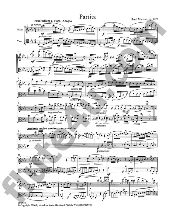 Marteau, H :: Partita