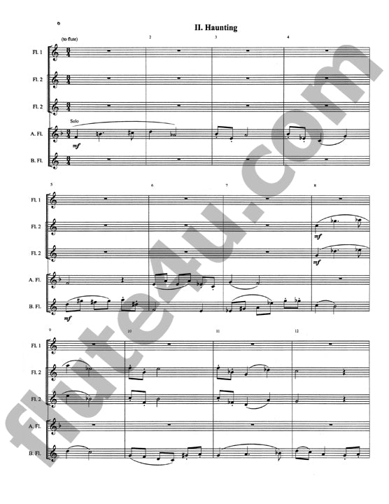 Pardus, WD :: Suite for Flute Quintet