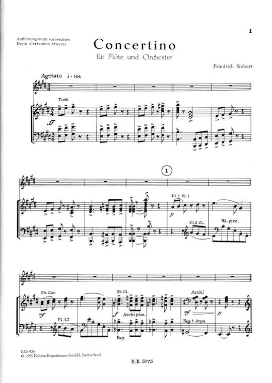 Siebert, F :: Concertino