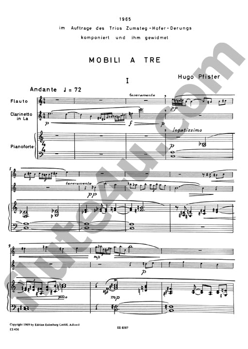 Pfister, H :: Mobili a tre