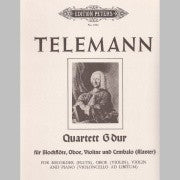 Telemann, GP :: Quartett G dur [Quartet in G major]