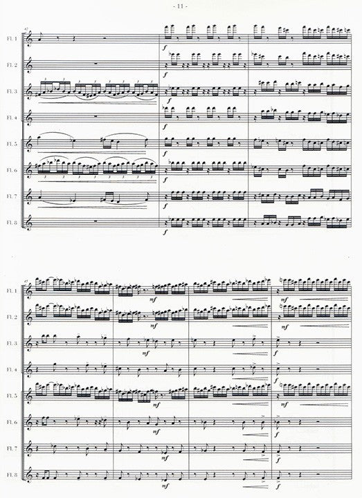 Graesvold, HM :: Preambolo for Flute Ensemble