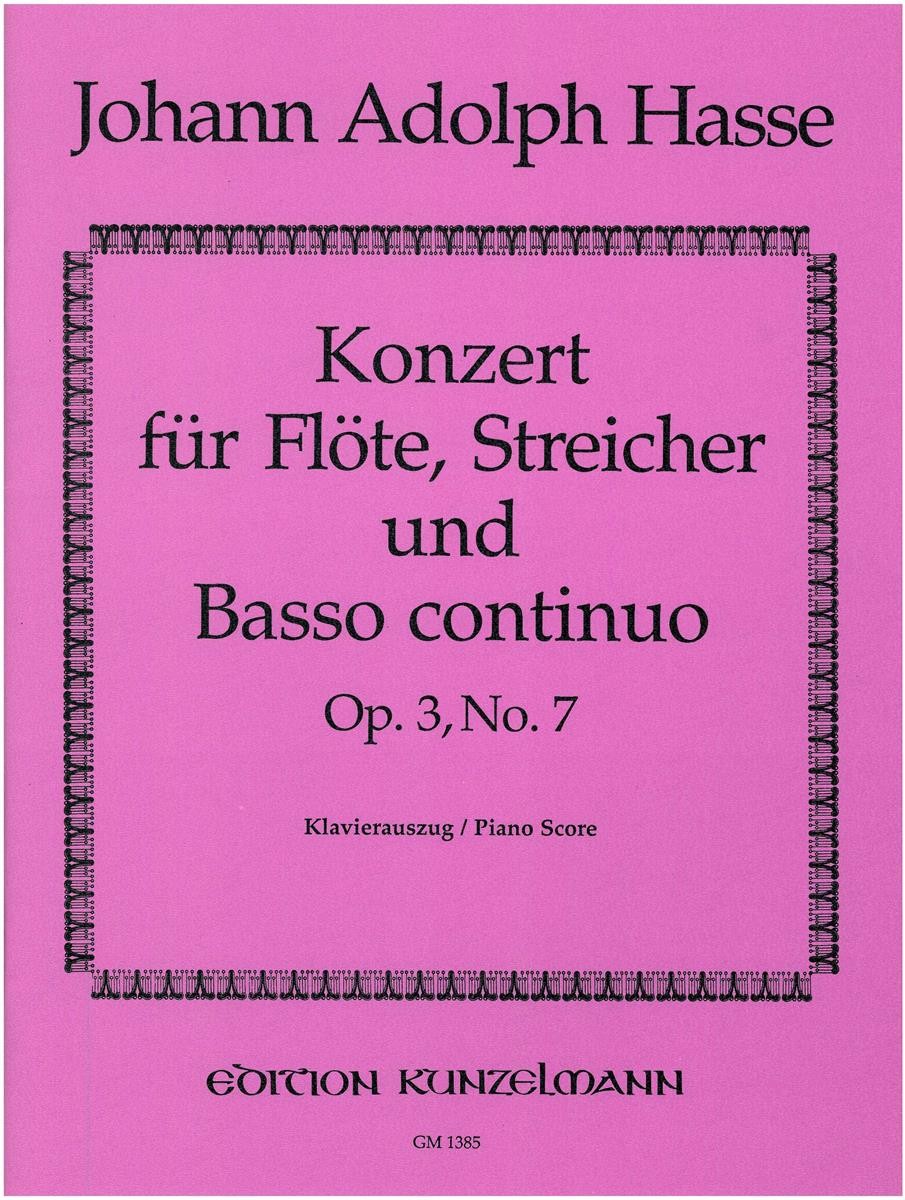 Hasse, JA :: Konzert [Concerto] Op. 3, No. 7
