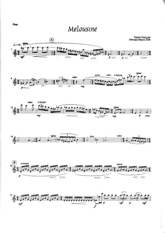 Schnyder, D :: Melousine