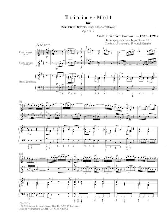 Graf, FH :: Sechs Trios [Six Trios] 4-6