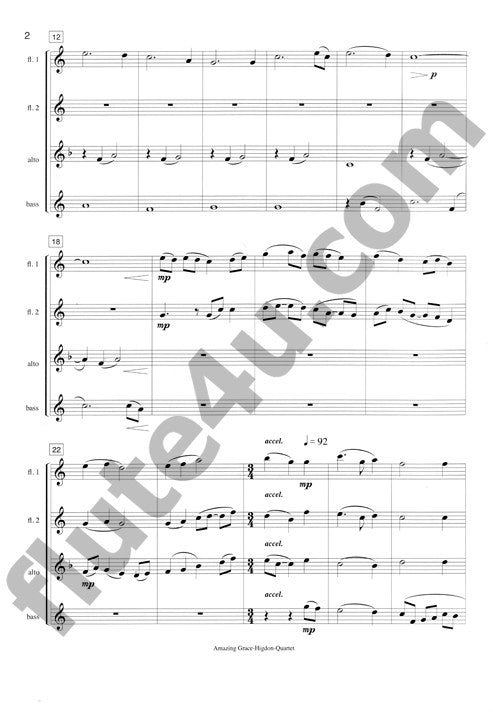 Higdon, J :: Amazing Grace