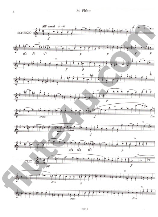 Kuhlau, F :: Trois Grands Trios, Op. 86: No. 1 in E minor