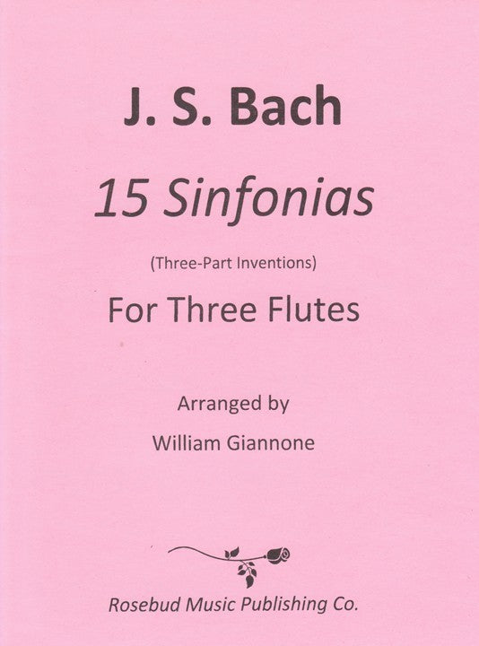 Bach, JS :: 15 Sinfonias (Three-Part Inventions)
