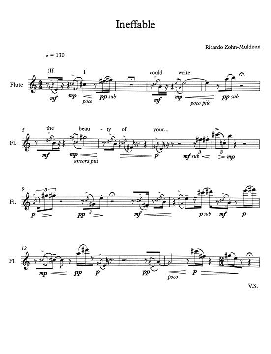 Zohn-Muldoon, R :: Ineffable