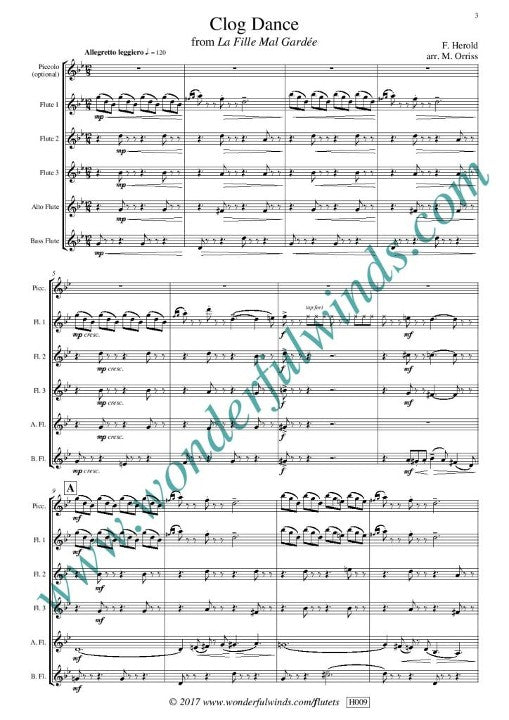 Herold, F :: Clog Dance (La Fille Mal Gardee)