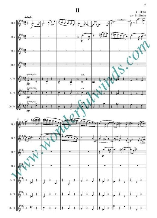 Holst, G :: A Fugal Concerto