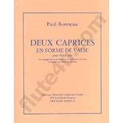Bonneau, P :: Deux Caprices En Forme De Valse