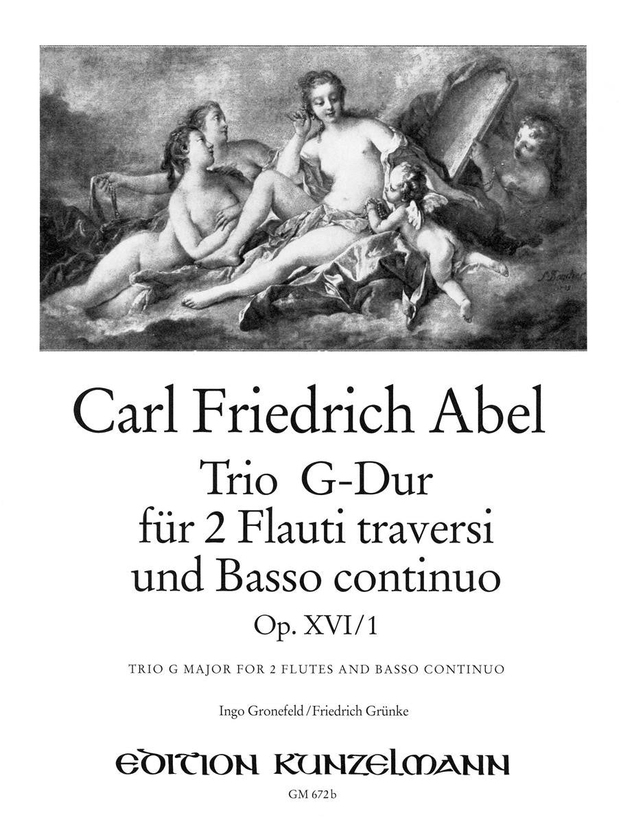 Abel, C :: Trio G-Dur [Trio in G Major] op. XVI/1 [op. 16 No. 1]