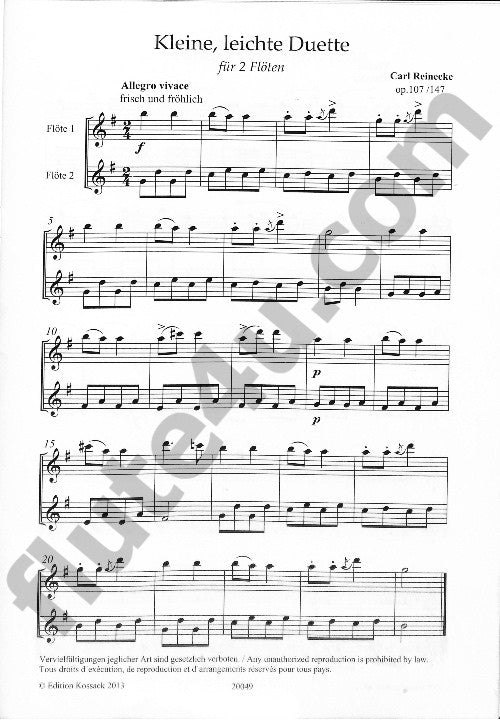 Reinecke, C :: Kleine Leichte