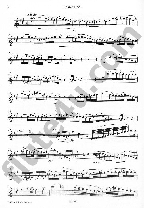 Schneider, GA :: Konzert A-Moll, Op. 53 [Concerto in A Minor, op. 53]