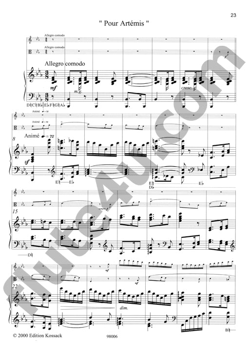 Bonis, M :: 'Scenes de la foret' ['Scenes of the Forest']