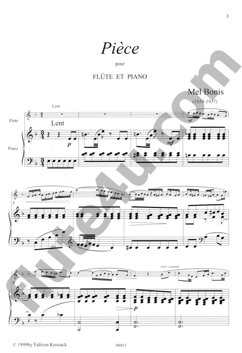 Bonis, M :: 'Piece'