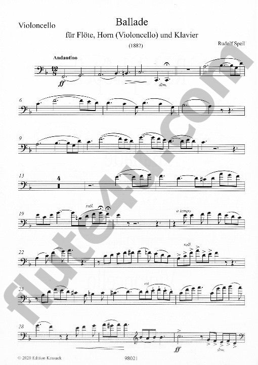 Speil, R :: Ballade